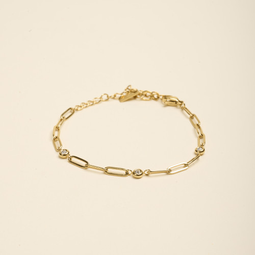 Bracelet Sean maille rectangle