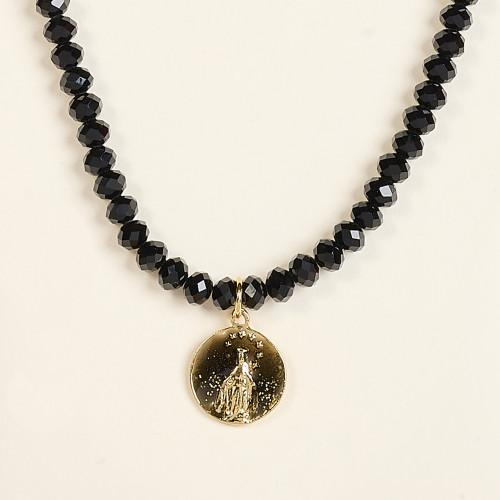 Collier Jaya noir