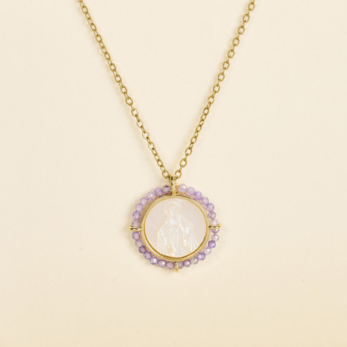 Collier Levi violet