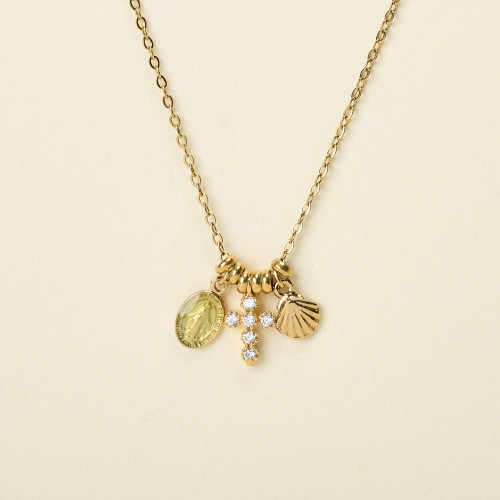Collier Honi vert clair