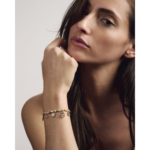 Bracelet Izac blanc et...