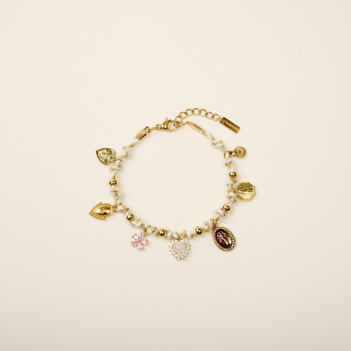 Bracelet Izac blanc et...