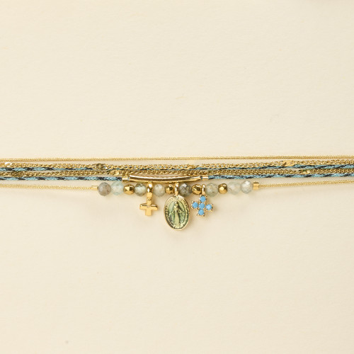 Bracelet Lara apatite...