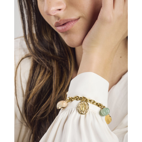 Bracelet Javi aventurine verte