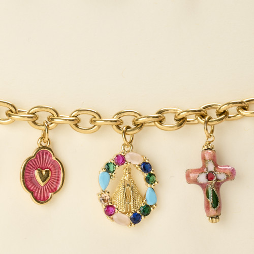 Bracelet Javi quartz rose
