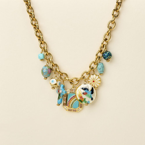 Collier Javi turquoise