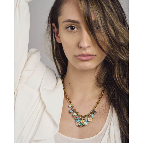 Collier Javi turquoise