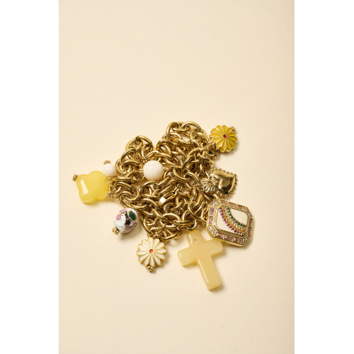 Collier Javi jaune