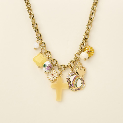 Collier Javi jaune