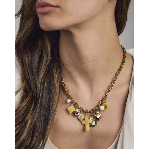 Collier Javi jaune