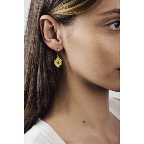 Boucle d'oreilles Iker vert...