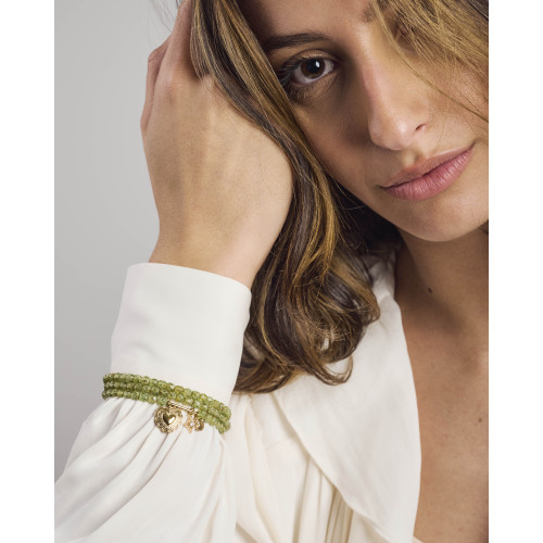 Bracelet Iman vert
