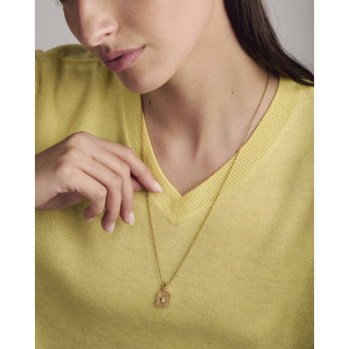 Collier Inez fushia