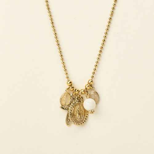 Collier Jack blanc