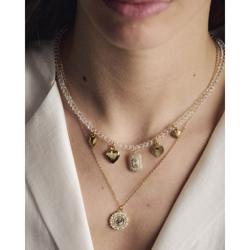 Collier Joel vierge perlée