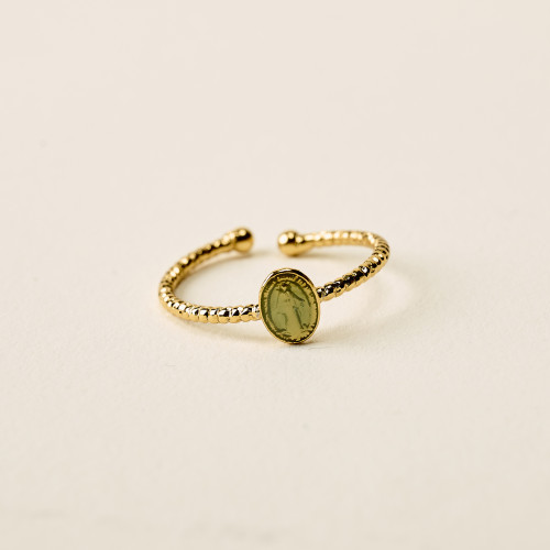 Bague Ivor celadon