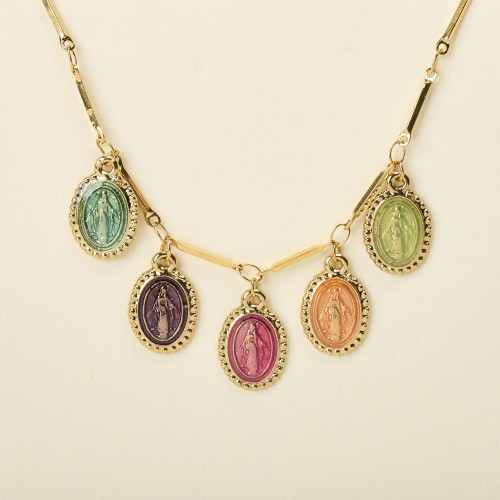 Collier Inga multicolore grand