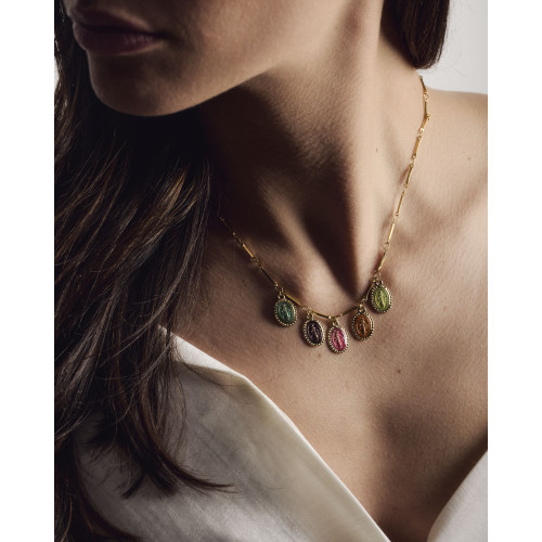 Collier Inga multicolore grand