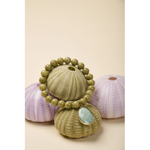 Bracelet Aada vert amazonite