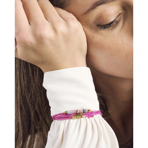 Bracelet Buna fushia