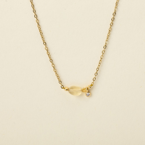 Collier Aime citrine
