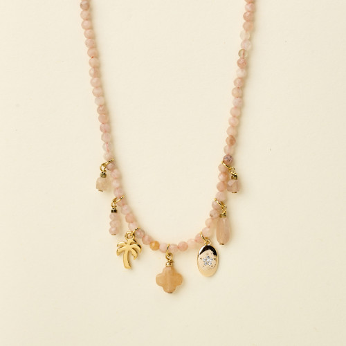 Collier Cira pierre de lune...