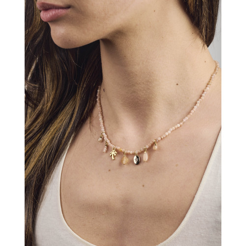 Collier Cira pierre de lune...