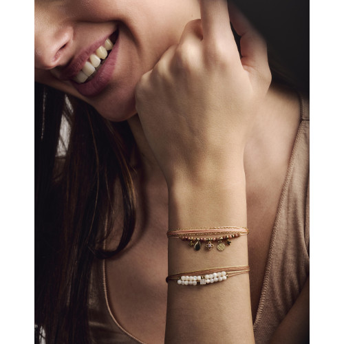 Bracelet Arlo saumon