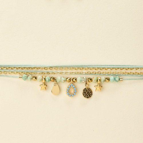 Bracelet Arlo celadon