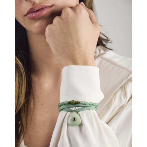 Bracelet Clic amazonite