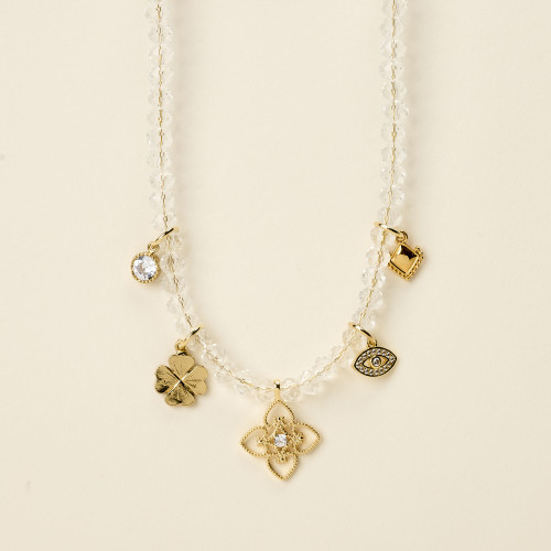 Collier Seth trèfle