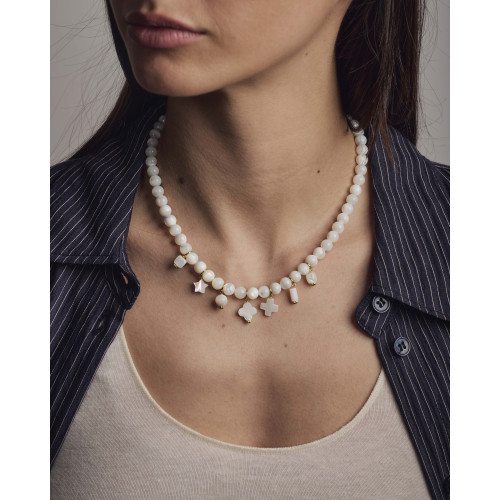 Collier Soso nacre 6mm