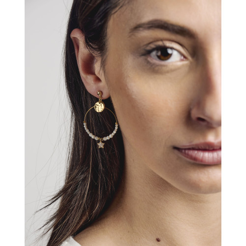 Boucle d'oreilles Turi étoile