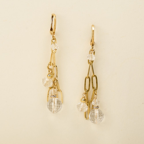 Boucle d'oreilles Tala cristal