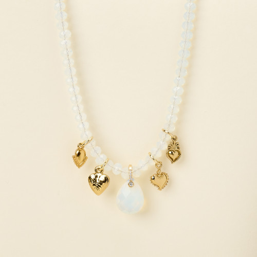 Collier Seth goutte et oxyde