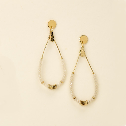 Boucle d'oreilles Tila mastic