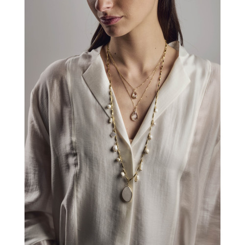 Collier Syra cristal serti...