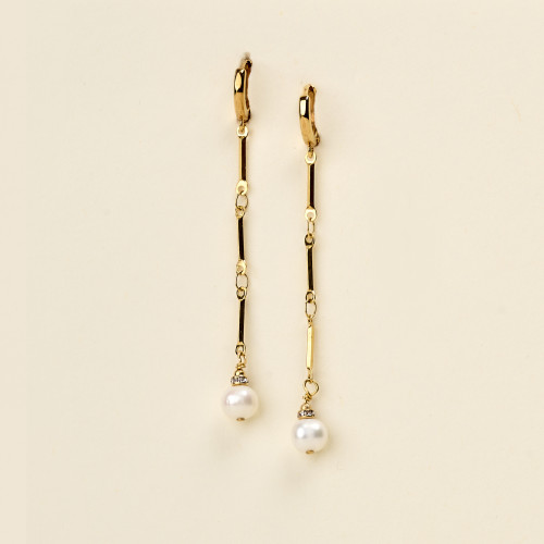 Boucle d'oreilles Tana rond