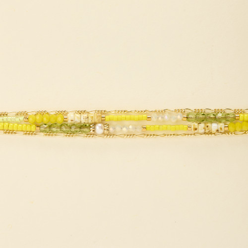 Bracelet Fagi fluo perles...