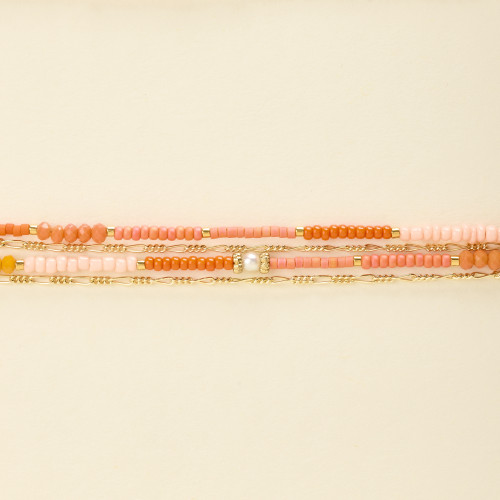 Bracelet Fagi fluo perles...