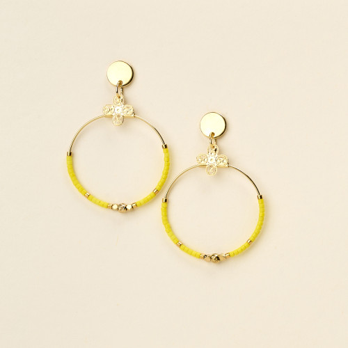 Boucle d'oreilles Fila fluo...