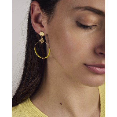 Boucle d'oreilles Fila fluo...