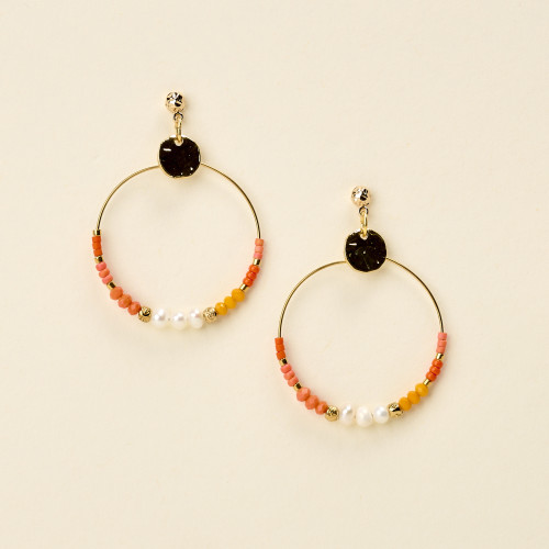 Boucle d'oreilles Fagi fluo...