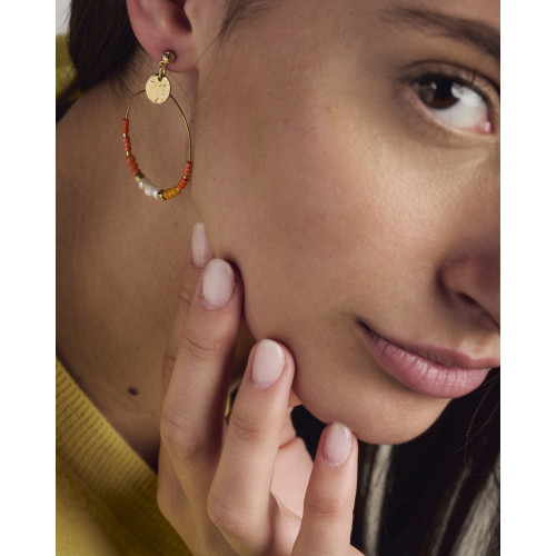 Boucle d'oreilles Fagi fluo...