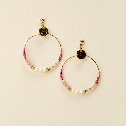 Boucle d'oreilles Fagi fluo...