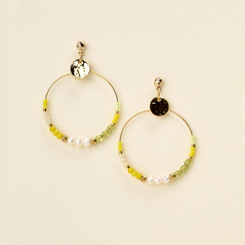 Boucle d'oreilles Fagi fluo...