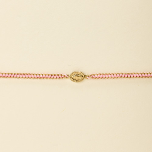 Bracelet Fara fluo rose...
