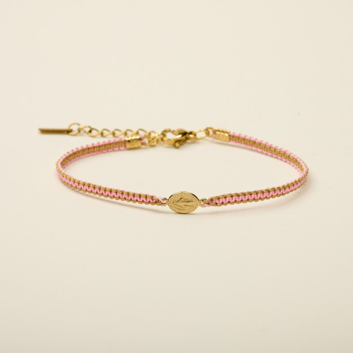 Bracelet Fara fluo rose...