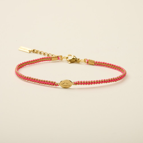 Bracelet Fara fluo fushia...