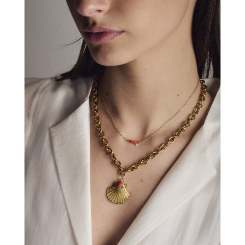 Collier Ralf corail...